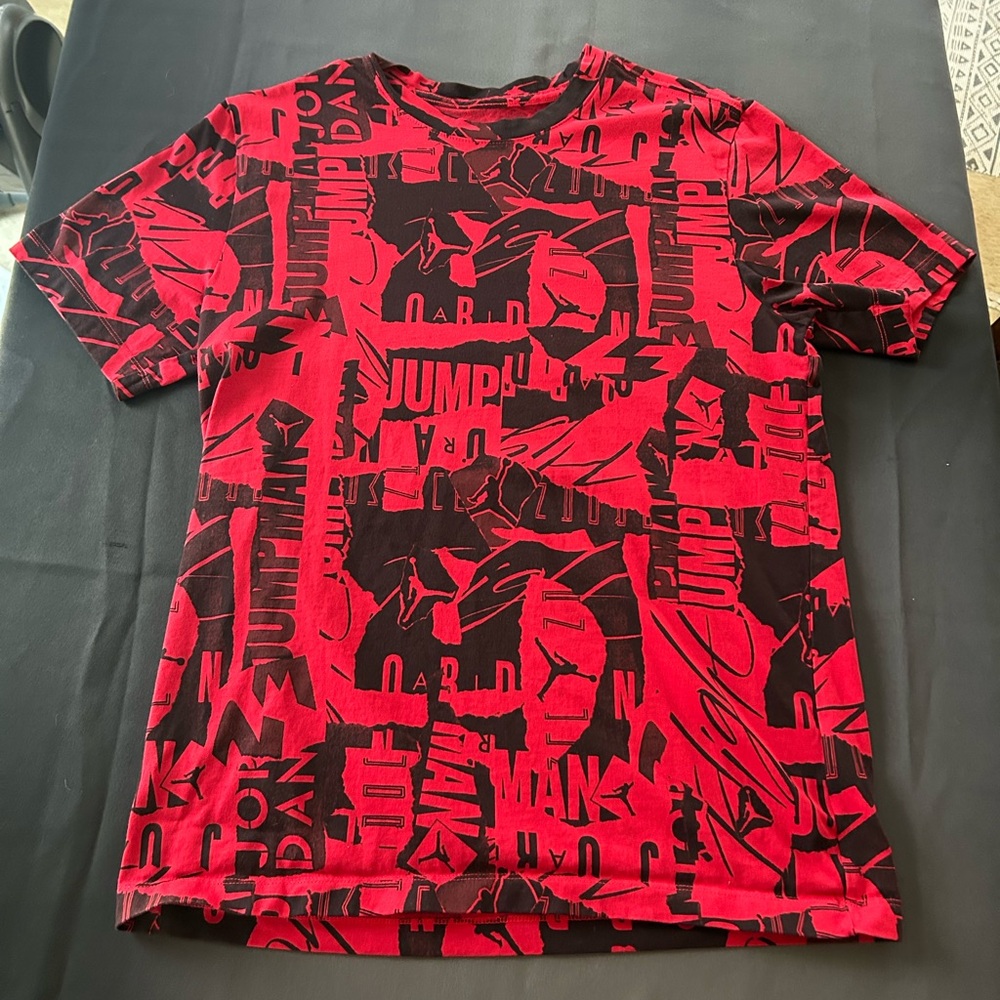 Men’s Jordan Red/Black Graphic Tee